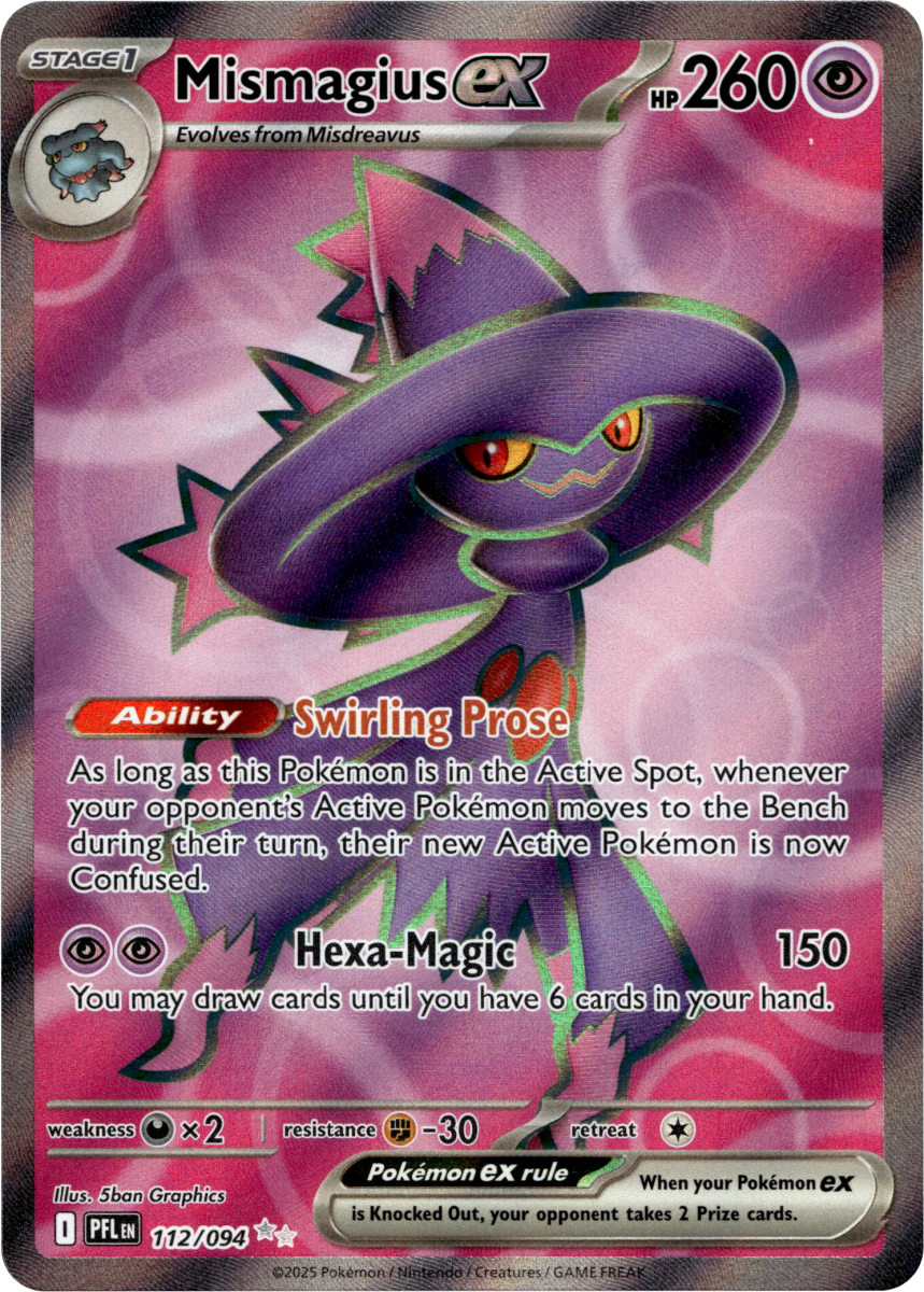 Mismagius ex - 112/094 · Holofoil (eget bilde)