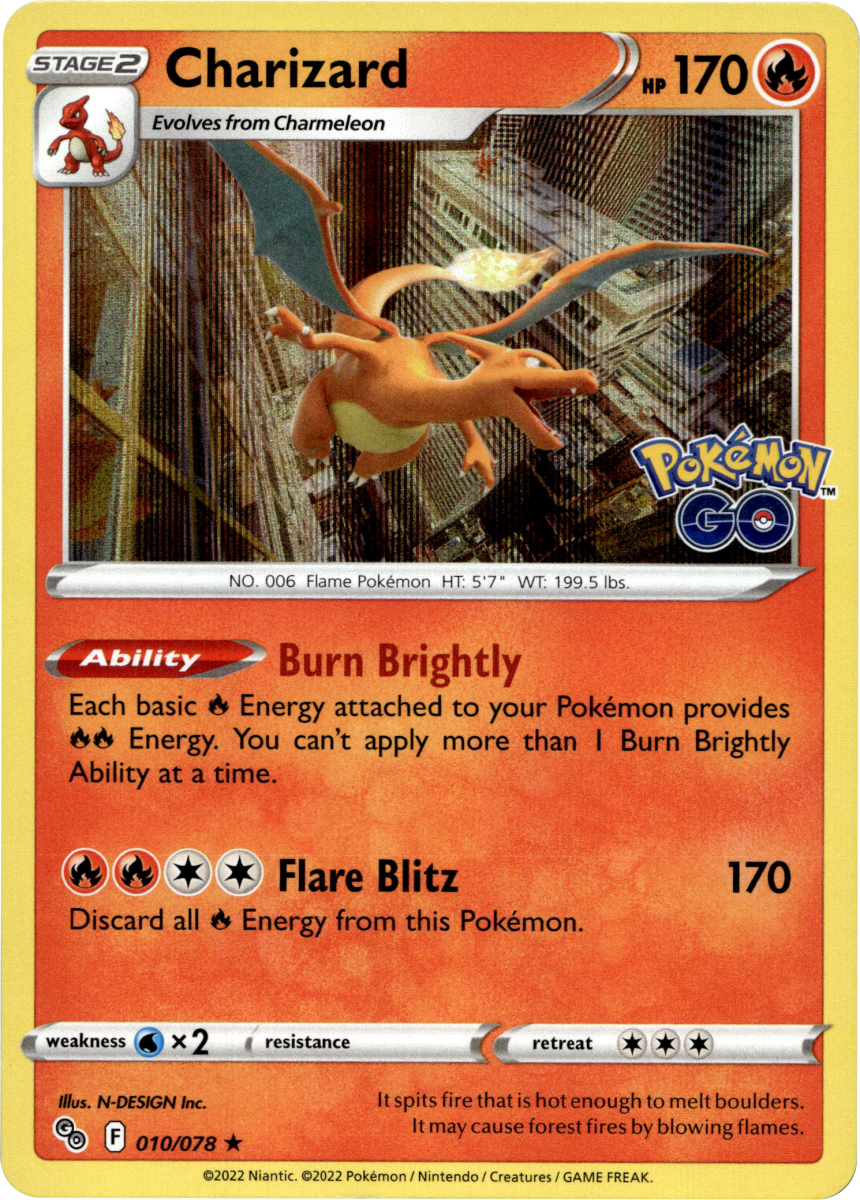 Charizard · Holofoil (eget bilde)