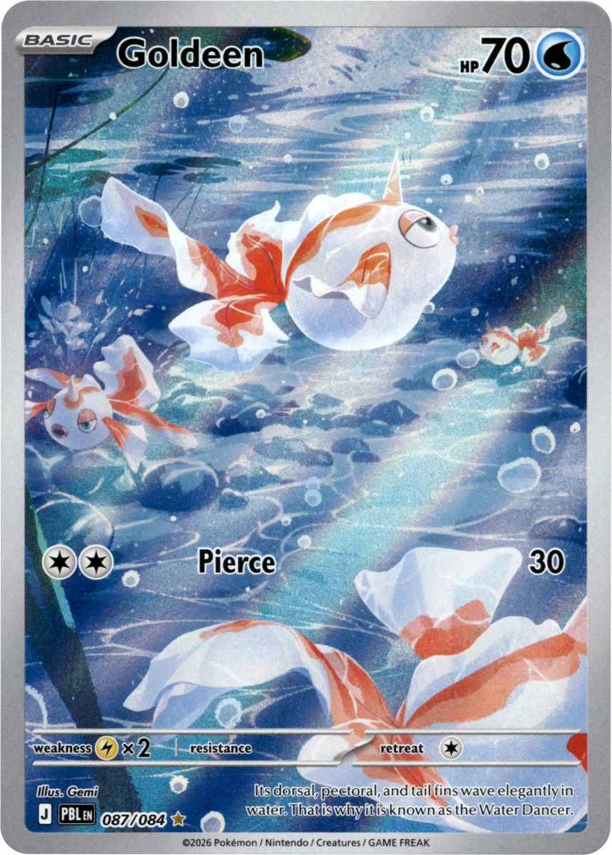 Goldeen - 087/084 · Holofoil (eget bilde)