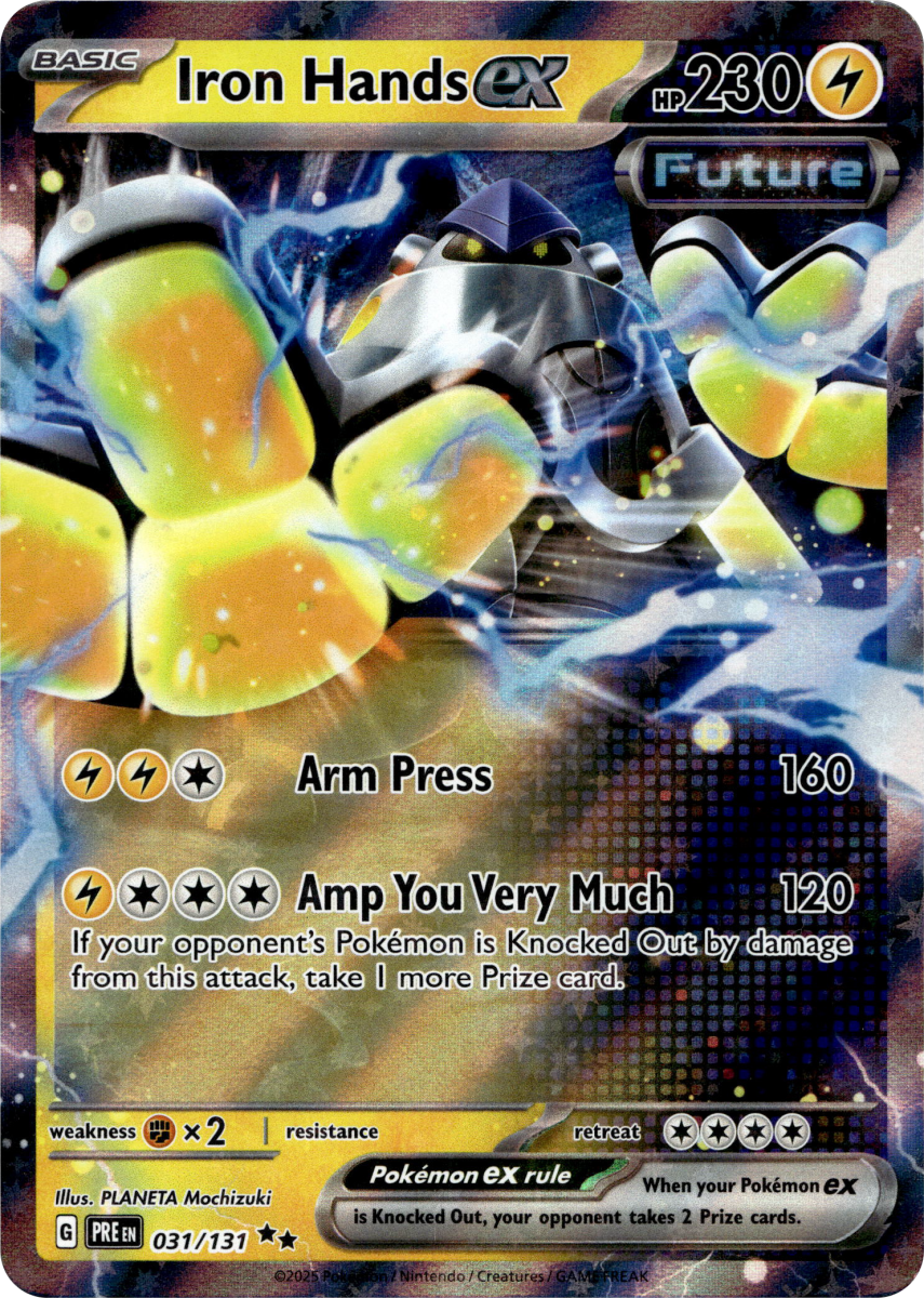 Iron Hands ex - 031/131 · Holofoil (eget bilde)
