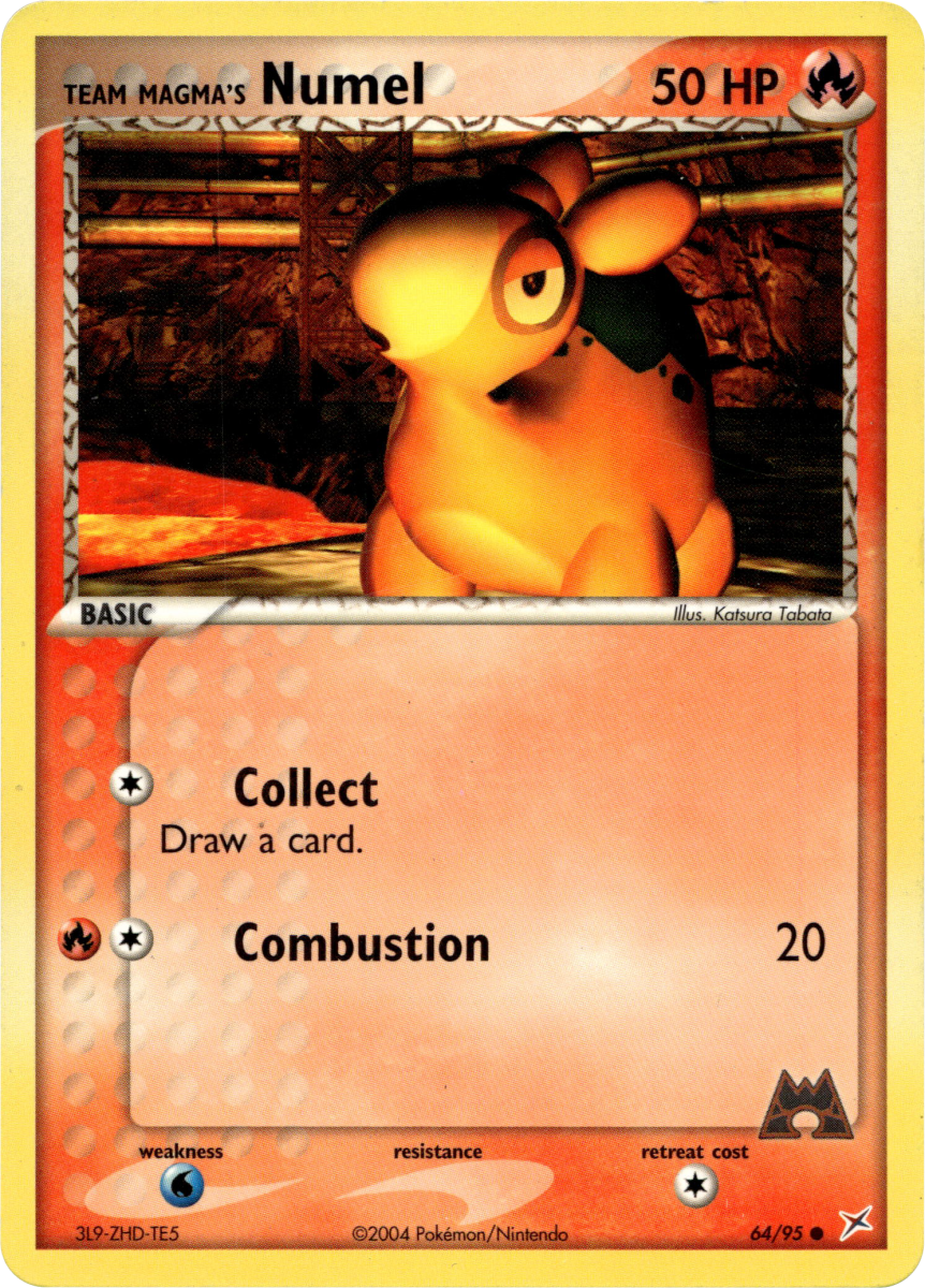 Team Magma's Numel · Normal (eget bilde)