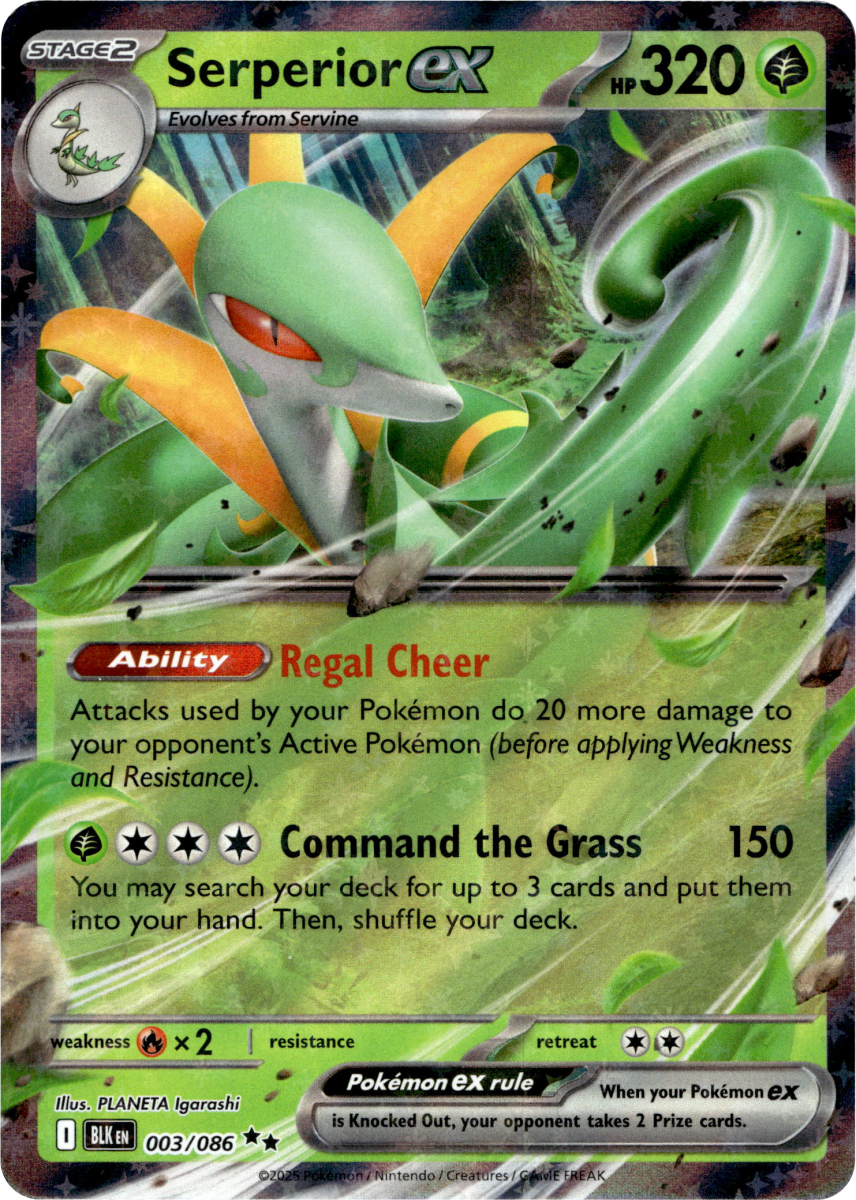 Serperior ex · Holofoil (eget bilde)