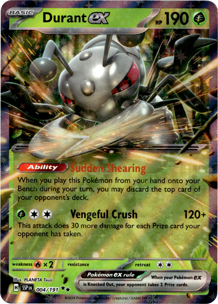 Durant ex - 004/191 · Holofoil (eget bilde)