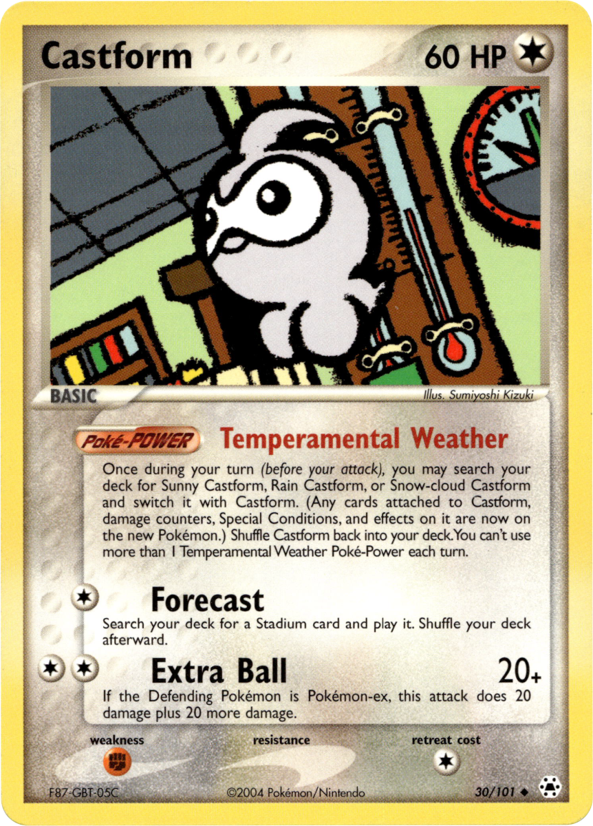 Castform · Normal (eget bilde)