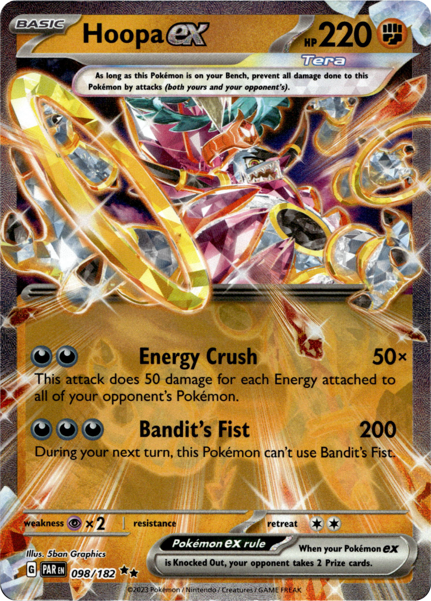 Hoopa ex · Holofoil (eget bilde)