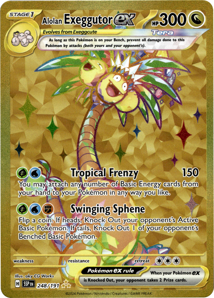 Alolan Exeggutor ex - 248/191 · Holofoil (eget bilde)