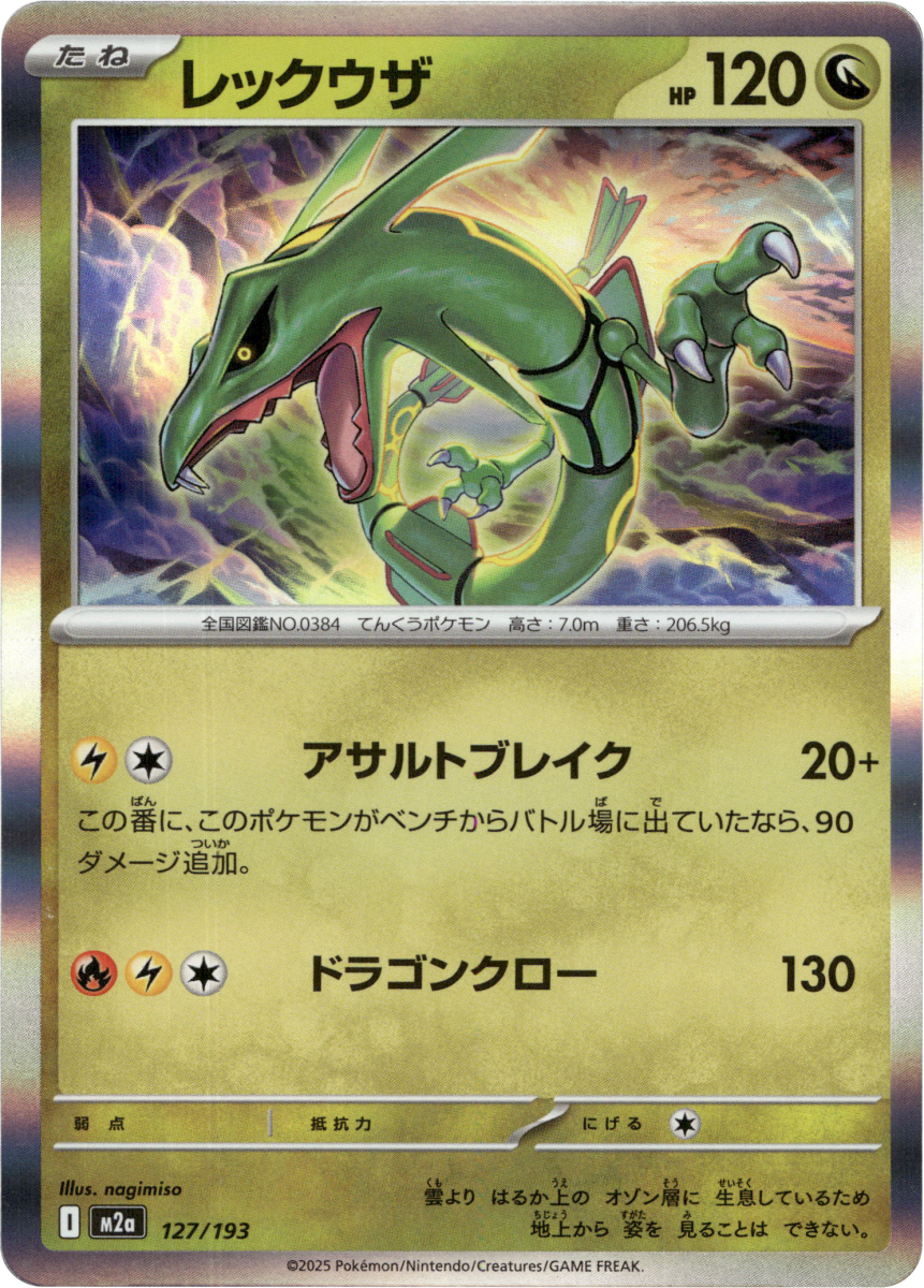 Rayquaza · Holofoil (eget bilde)