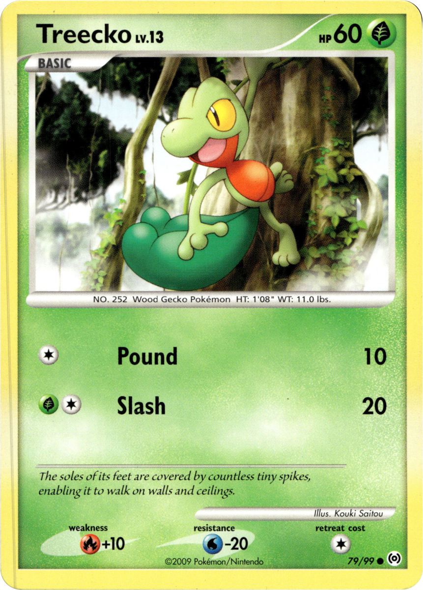 Treecko (79) · Normal (eget bilde)