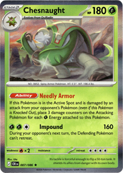 Chesnaught · Holofoil (eget bilde)