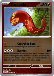 Sizzlipede · Reverse Holofoil (eget bilde)
