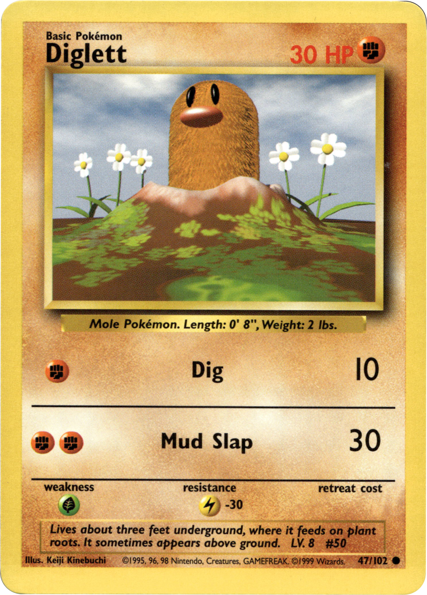 Diglett · Normal (eget bilde)