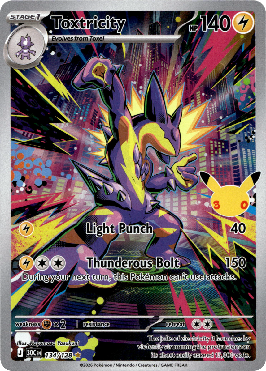 Toxtricity - 134/128 · Holofoil (eget bilde)