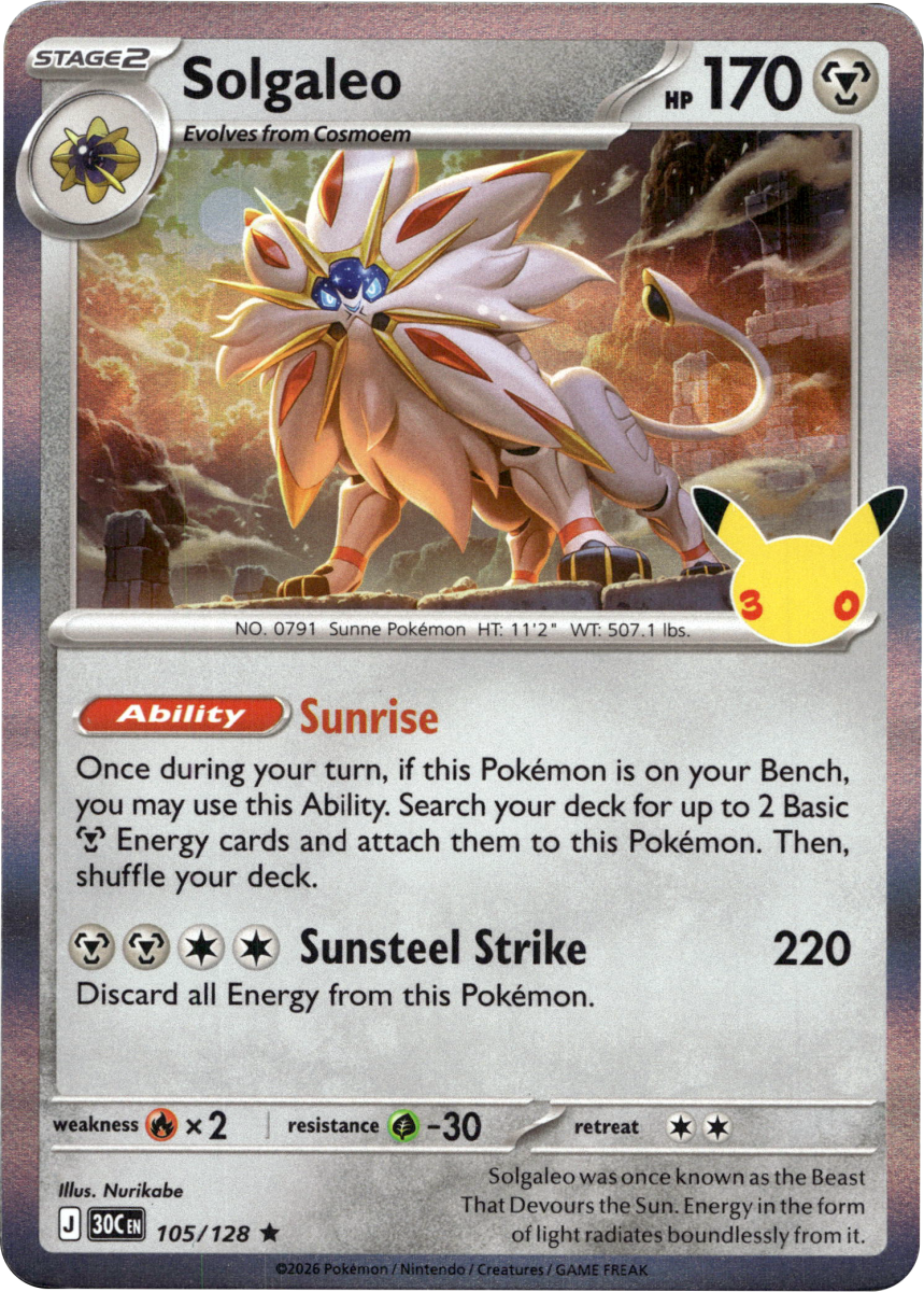 Solgaleo · Holofoil (eget bilde)