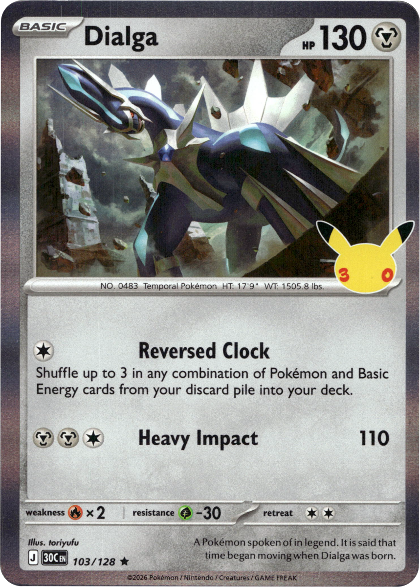Dialga · Holofoil (eget bilde)