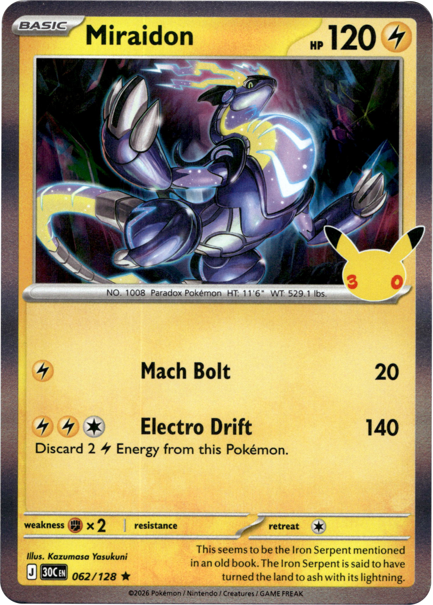 Miraidon · Holofoil (eget bilde)