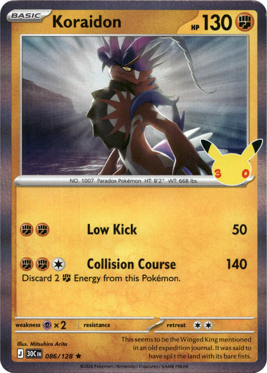 Koraidon · Holofoil (eget bilde)