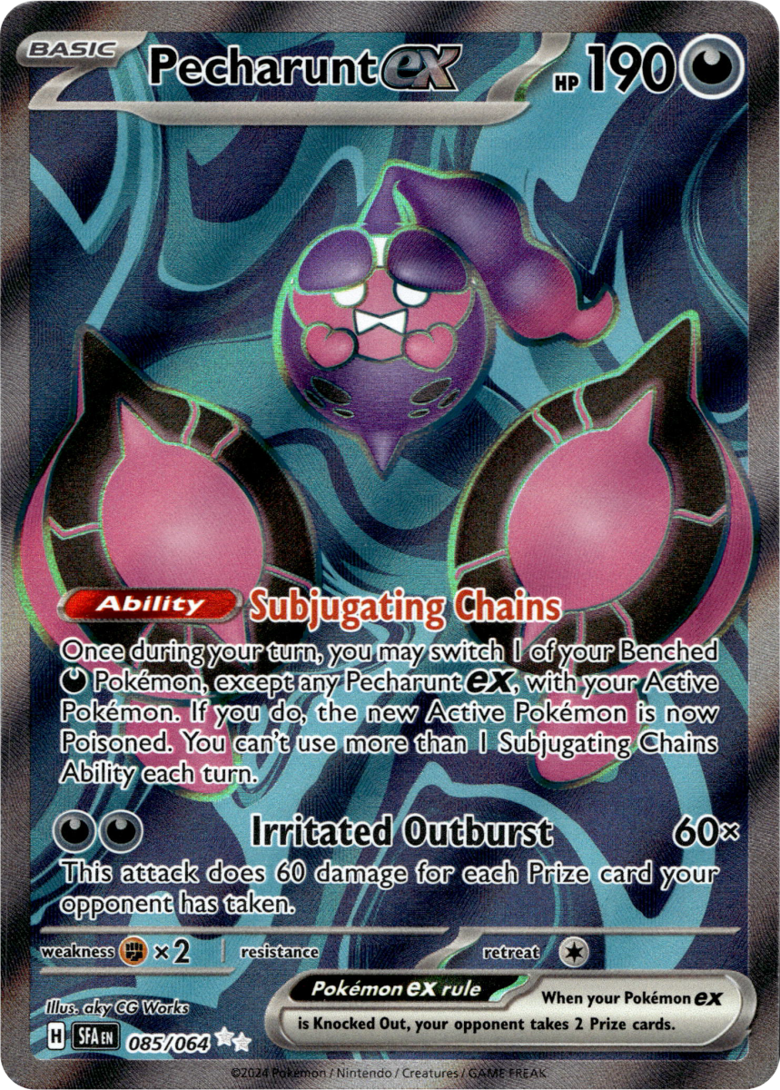 Pecharunt ex - 085/064 · Holofoil (eget bilde)