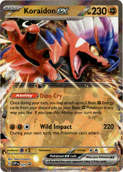 Koraidon ex - 029 · Holofoil (eget bilde)