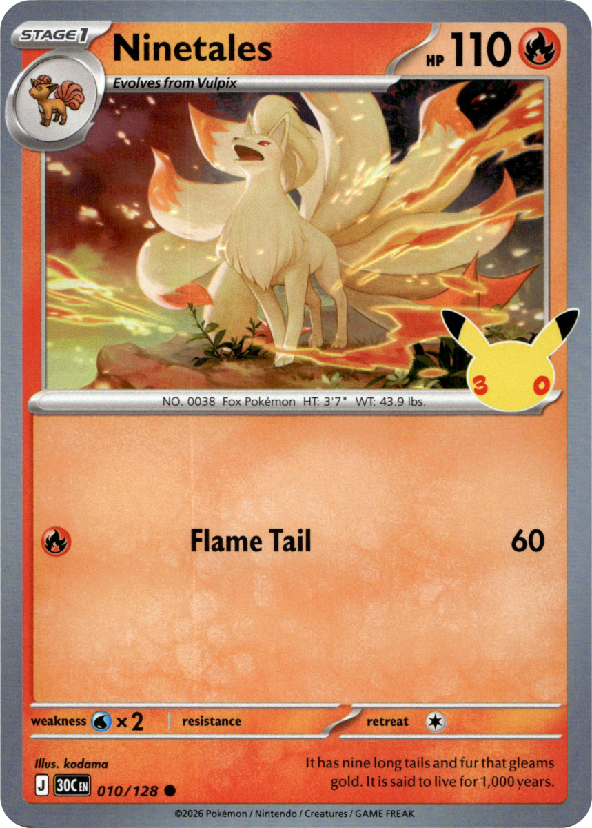 Ninetales · Holofoil (eget bilde)