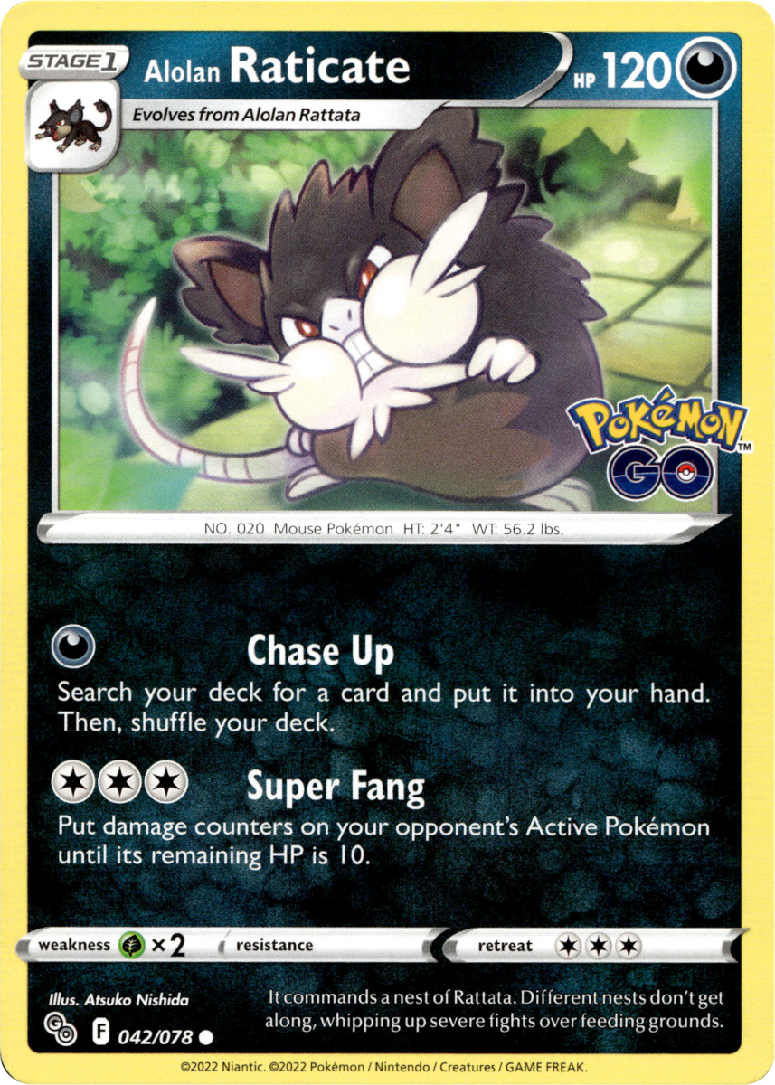 Alolan Raticate · Normal (eget bilde)