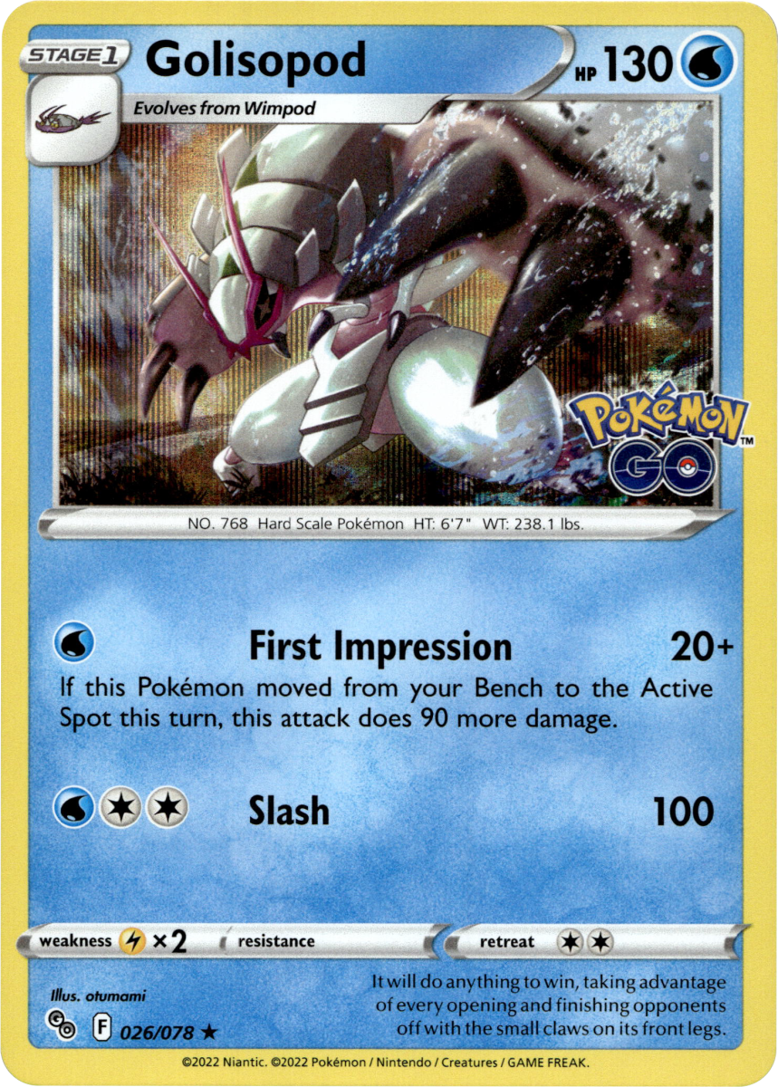 Golisopod · Holofoil (eget bilde)