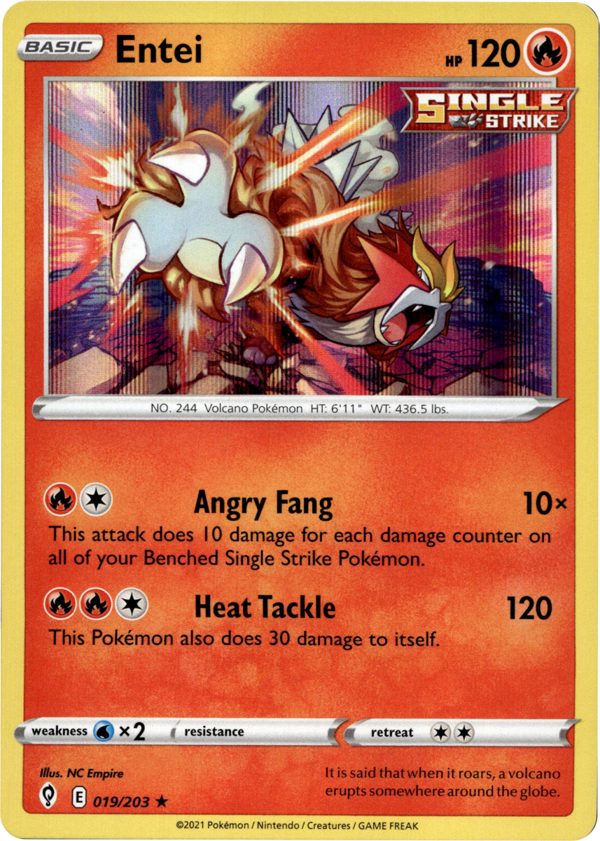 Entei · Holofoil (eget bilde)