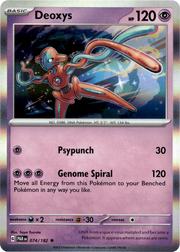 Deoxys · Holofoil (eget bilde)