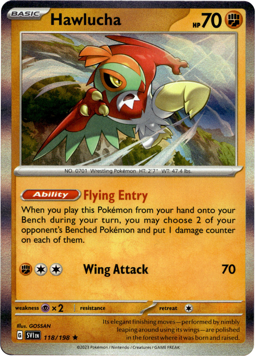 Hawlucha · Holofoil (eget bilde)
