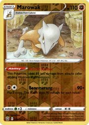 Marowak · Reverse Holofoil (eget bilde)
