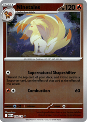 Ninetales · Reverse Holofoil (eget bilde)