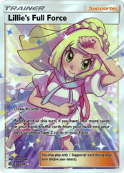 Lillie's Full Force (Full Art) · Holofoil (eget bilde)