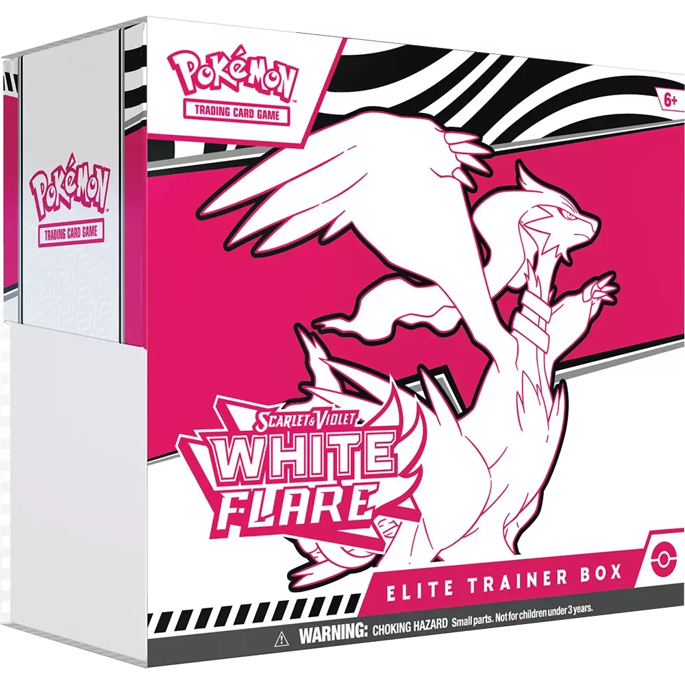 White Flare Elite Trainer Box